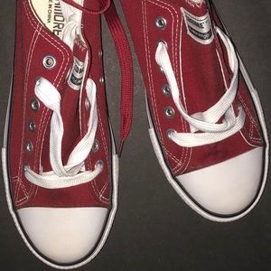 Men Wine Casual Lace Sneaker Shoes Size 9